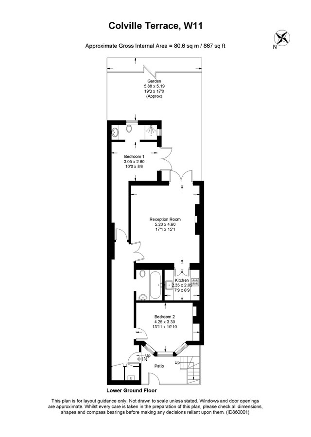 5 Colville Terrace Proposed Floorplan